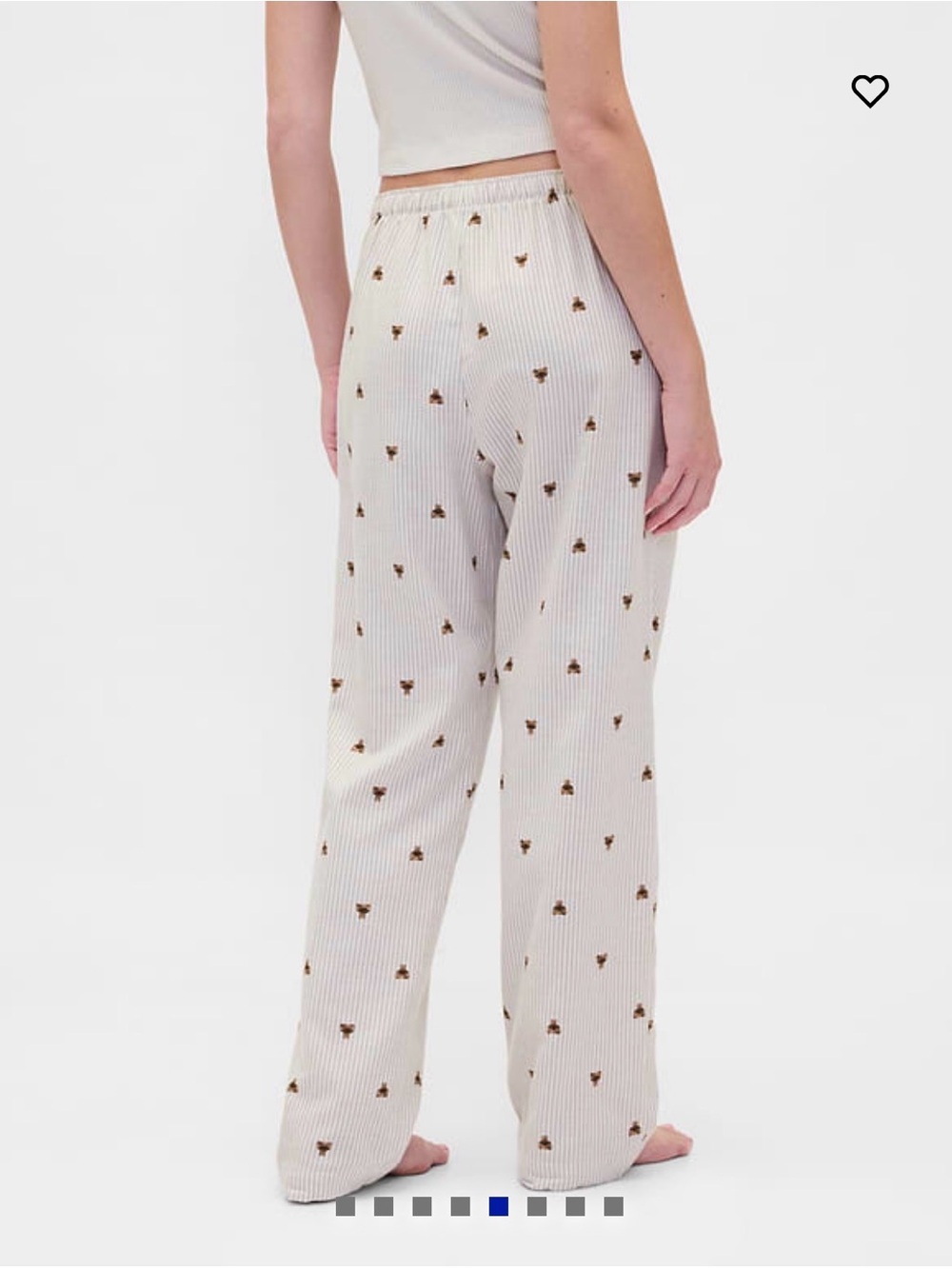 GAP Softest Flannel PJ Pants Brennan strip Regular Small